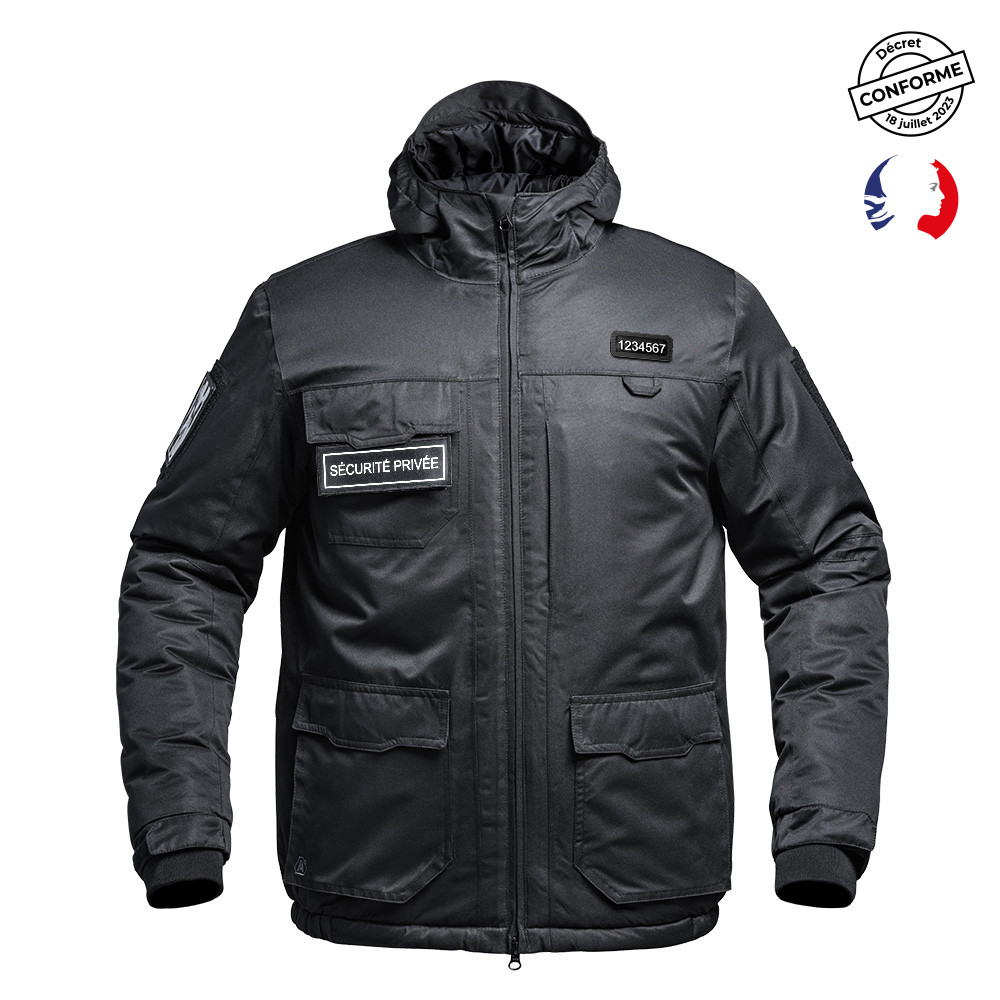 Blouson Hardshell SCU-ONE WF 150 flap Scurit Prive noir